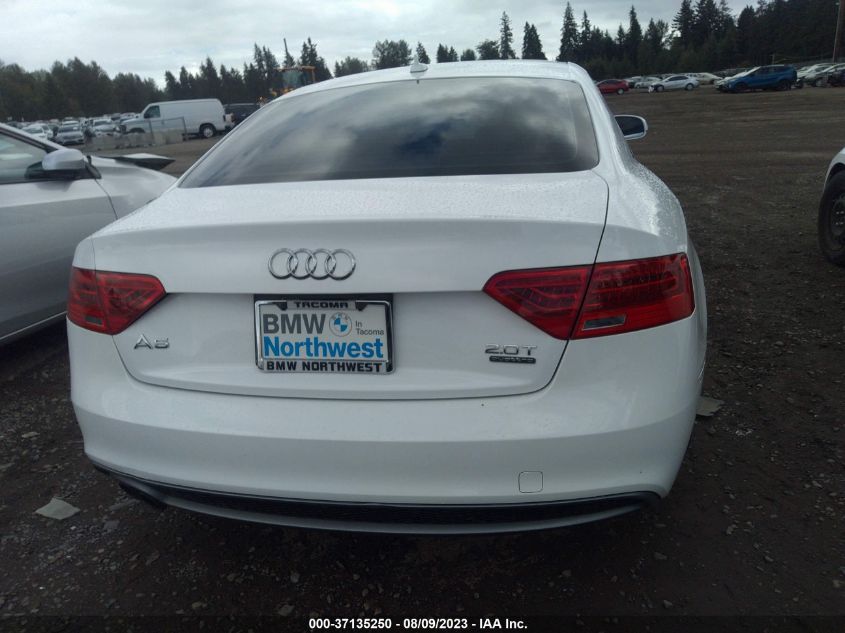 2016 AUDI A5 PREMIUM - WAUD2AFR8GA038858