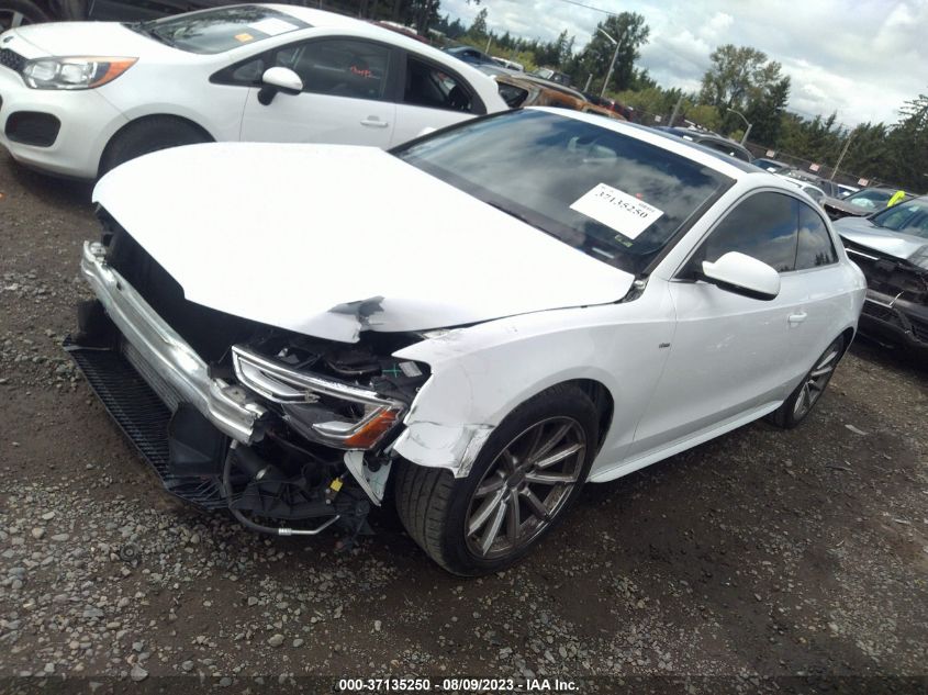 2016 AUDI A5 PREMIUM - WAUD2AFR8GA038858
