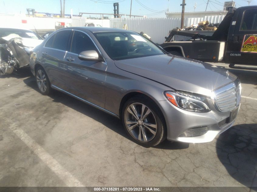 55SWF4JB4FU078872 2015 MERCEDES-BENZ C-CLASS - Image 1
