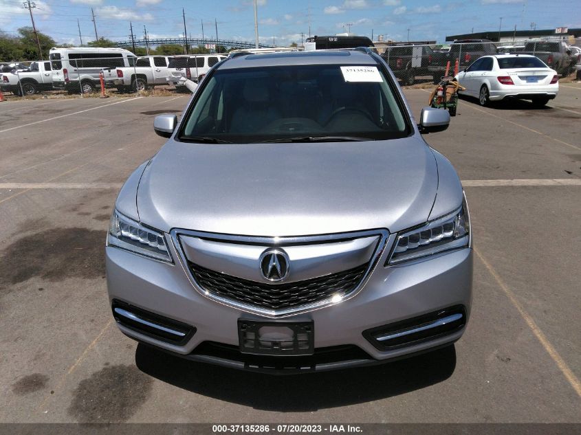 2015 ACURA MDX - 5FRYD4H25FB007894