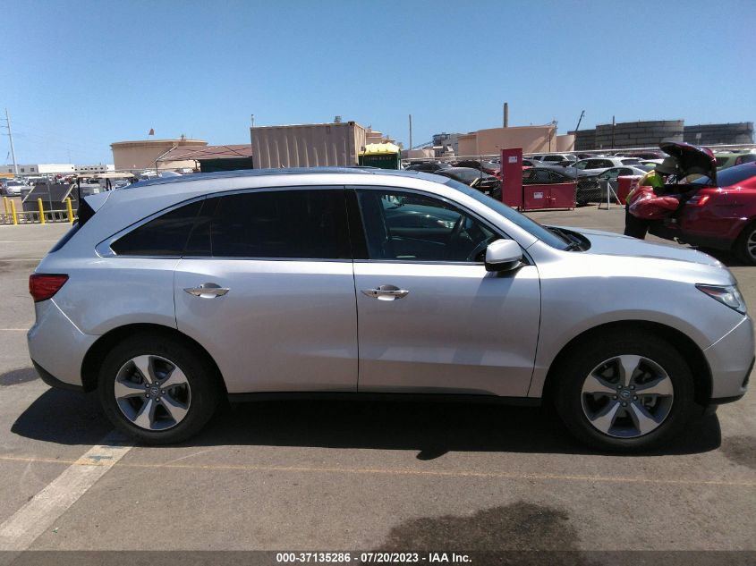 2015 ACURA MDX - 5FRYD4H25FB007894