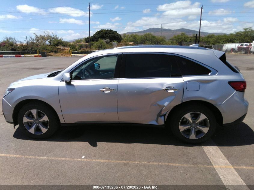 2015 ACURA MDX - 5FRYD4H25FB007894