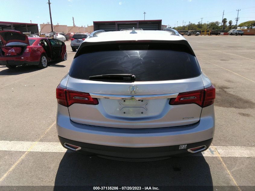 2015 ACURA MDX - 5FRYD4H25FB007894