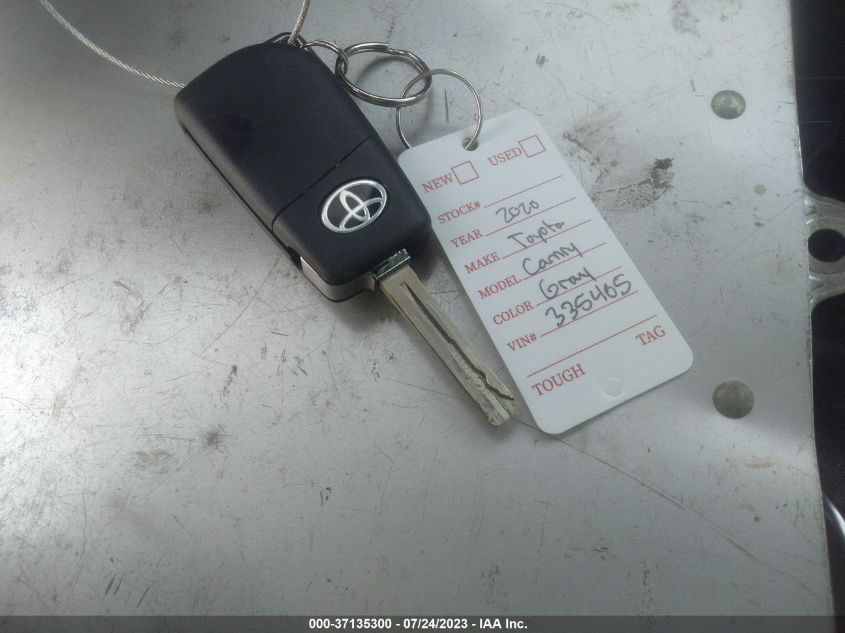 2020 TOYOTA CAMRY SE - 4T1G11AK8LU335405