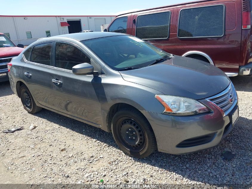 2015 NISSAN SENTRA SR/SL/S/SV/FE+ S - 3N1AB7AP3FL647042