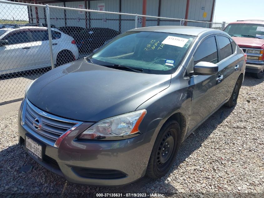 2015 NISSAN SENTRA SR/SL/S/SV/FE+ S - 3N1AB7AP3FL647042