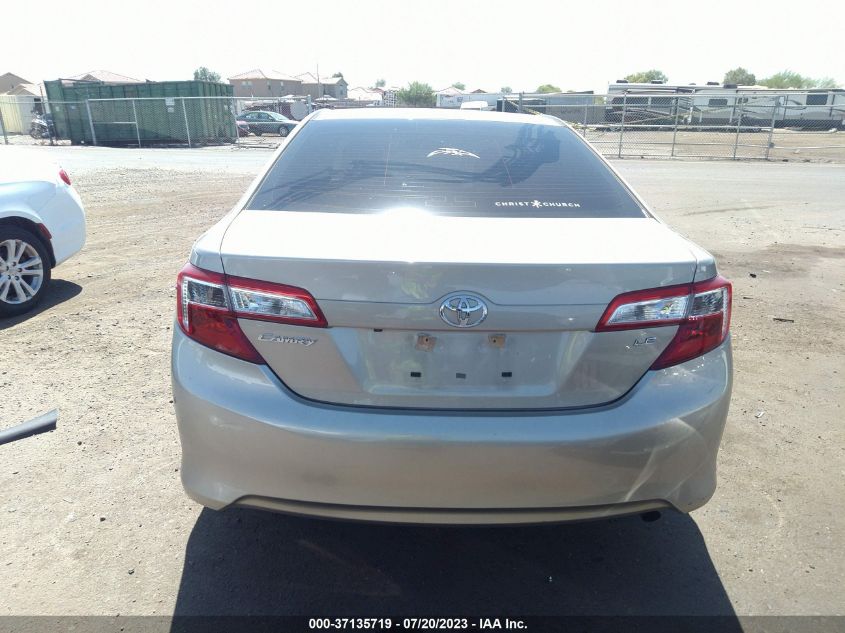 2014 TOYOTA CAMRY L/LE/XLE/SE/SE SPORT - 4T4BF1FK2ER424643