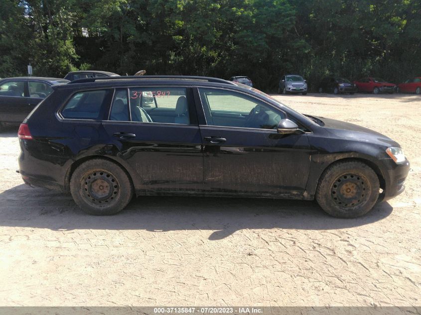 2017 VOLKSWAGEN GOLF SPORTWAGEN S 3VWU17AU5HM519995