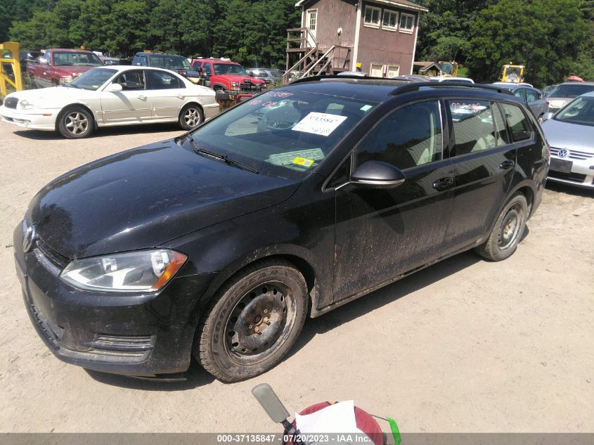 2017 VOLKSWAGEN GOLF SPORTWAGEN S 3VWU17AU5HM519995