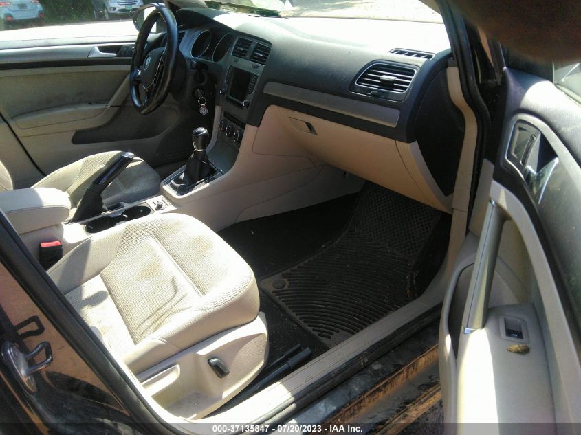 2017 VOLKSWAGEN GOLF SPORTWAGEN S 3VWU17AU5HM519995