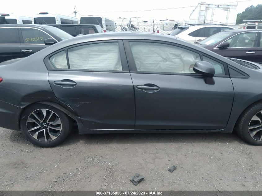 2013 HONDA CIVIC SDN EX-L - 2HGFB2F98DH556405