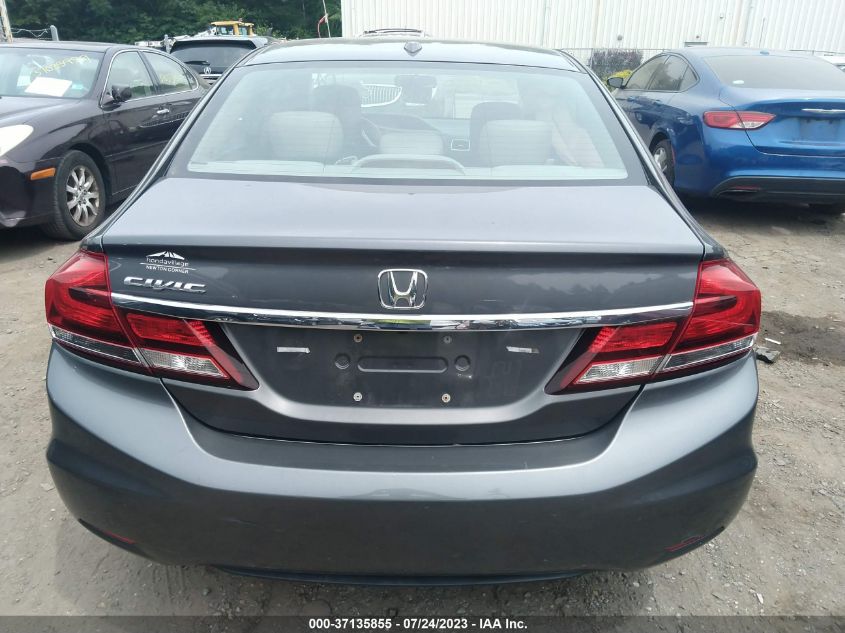 2013 HONDA CIVIC SDN EX-L - 2HGFB2F98DH556405