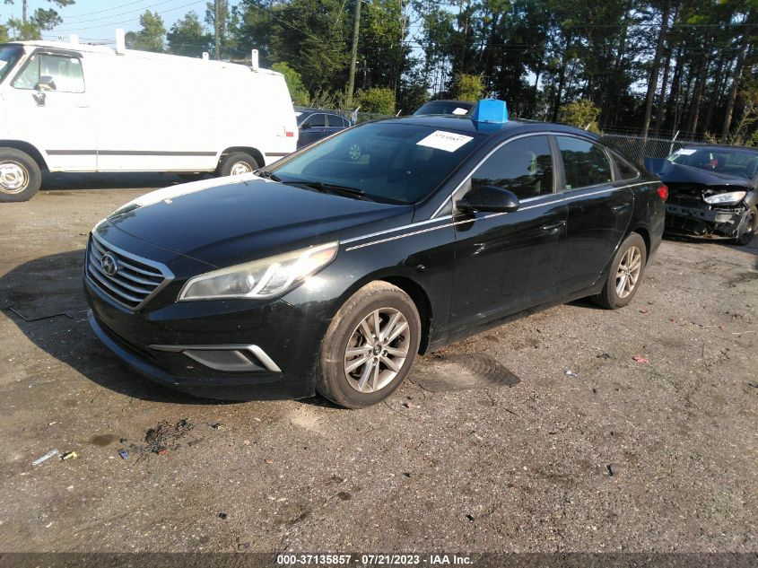 2016 HYUNDAI SONATA 2.4L SE - 5NPE24AF6GH388620