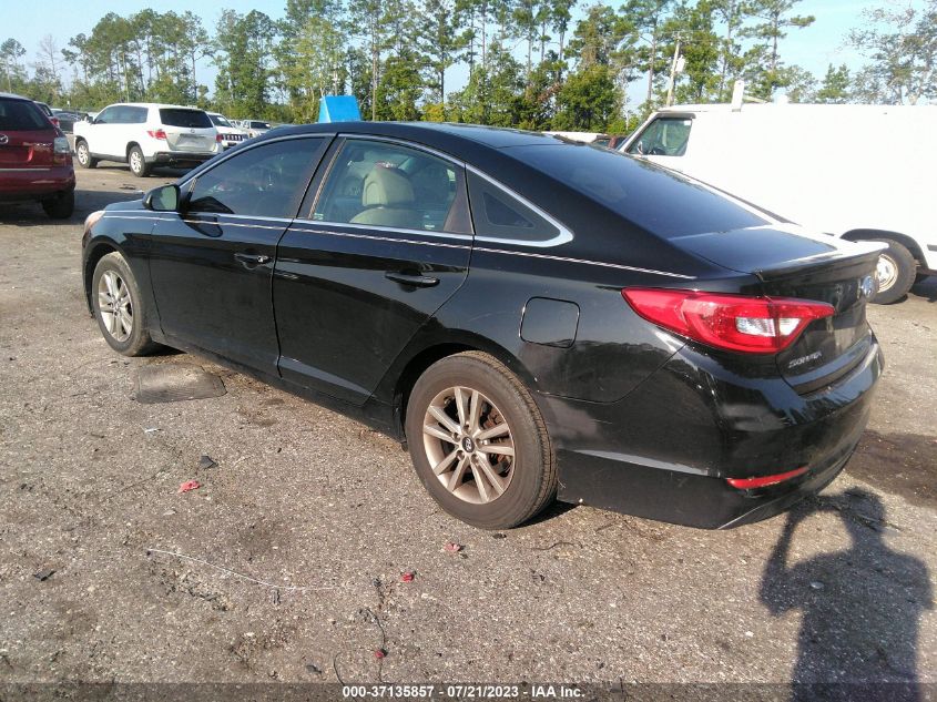 2016 HYUNDAI SONATA 2.4L SE - 5NPE24AF6GH388620