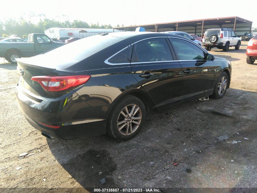 2016 HYUNDAI SONATA 2.4L SE - 5NPE24AF6GH388620