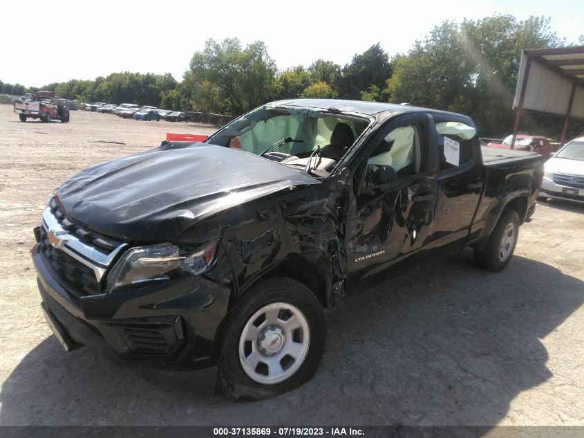 2021 CHEVROLET COLORADO 4WD WORK TRUCK - 1GCGTBENXM1182490