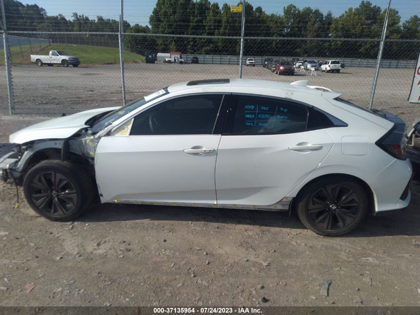 2019 HONDA CIVIC HATCHBACK EX - SHHFK7H61KU207649