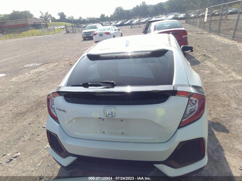 2019 HONDA CIVIC HATCHBACK EX - SHHFK7H61KU207649
