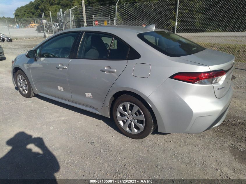 2022 TOYOTA COROLLA LE - 5YFEPMAE9NP325004