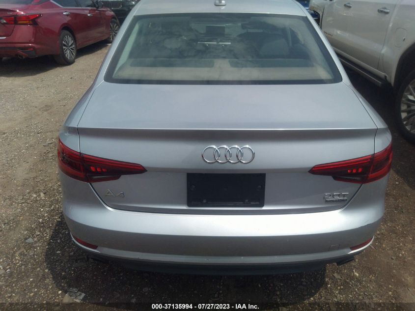 2017 AUDI A4 PREMIUM - WAUANAF45HN038261