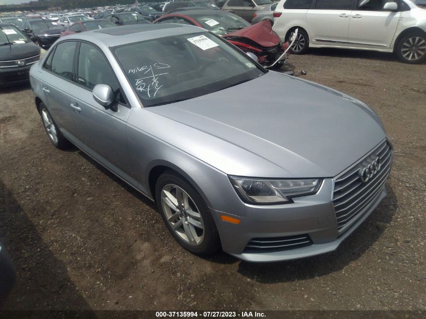 2017 AUDI A4 PREMIUM - WAUANAF45HN038261