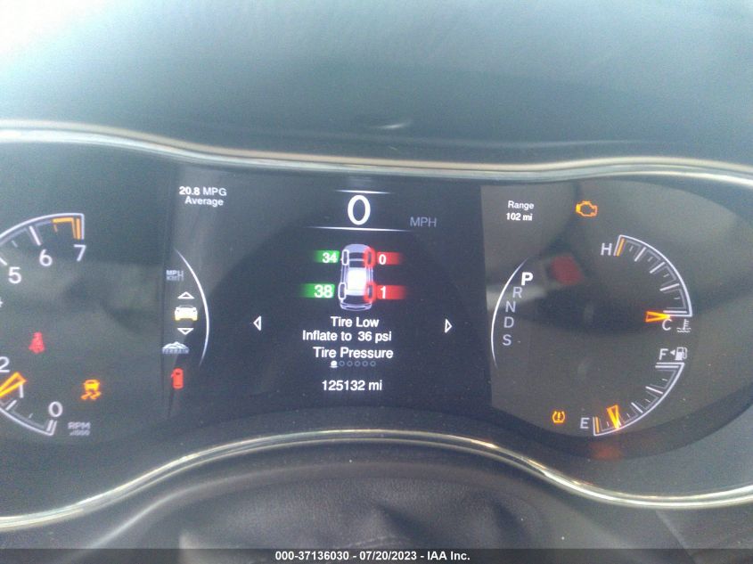 2015 JEEP GRAND CHEROKEE OVERLAND - 1C4RJFCG9FC679404