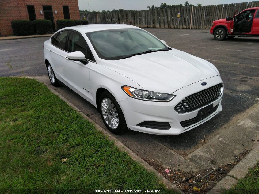 2015 FORD FUSION S HYBRID - 3FA6P0UU4FR297968