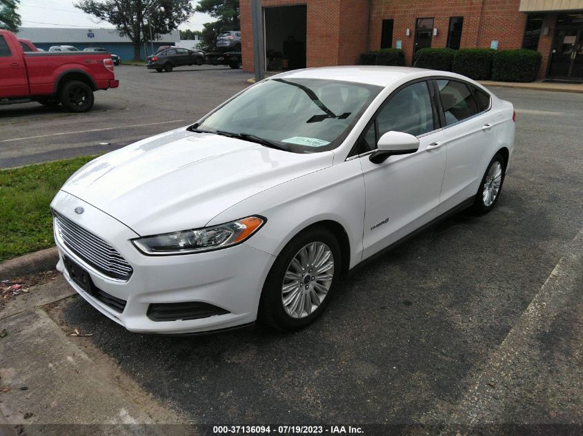 2015 FORD FUSION S HYBRID - 3FA6P0UU4FR297968