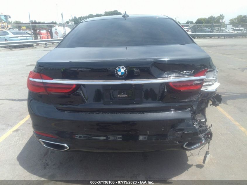 2017 BMW 7 SERIES 740I - WBA7E2C57HG739207