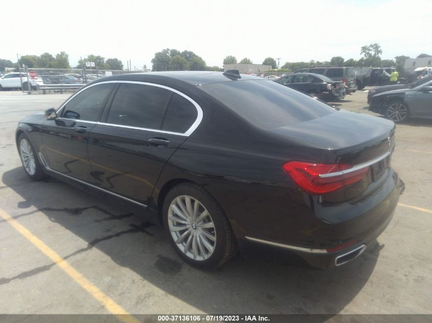 2017 BMW 7 SERIES 740I - WBA7E2C57HG739207
