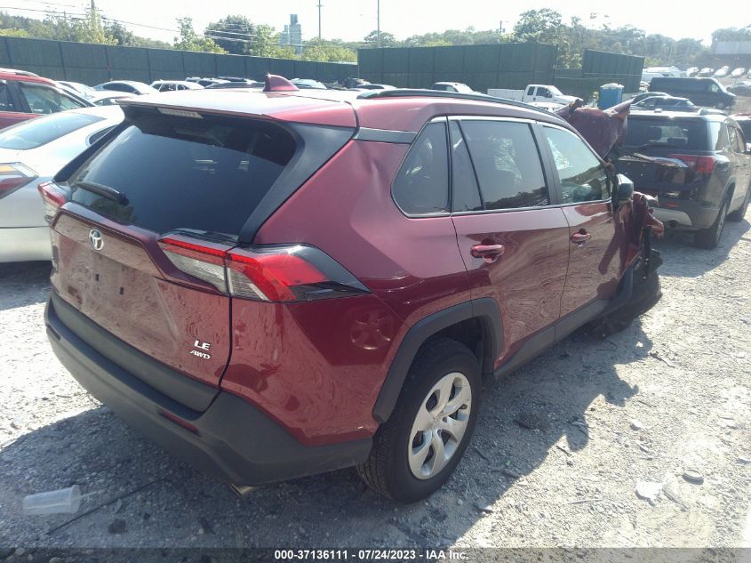 2T3F1RFV1MW224720 Toyota RAV4 LE 4