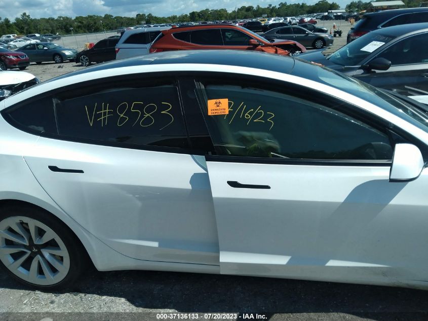 2021 TESLA MODEL 3 - 5YJ3E1EA8MF088583