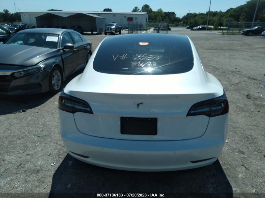 2021 TESLA MODEL 3 - 5YJ3E1EA8MF088583