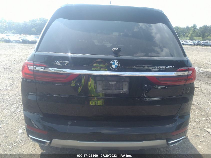2021 BMW X7 XDRIVE40I - 5UXCW2C02M9G98178