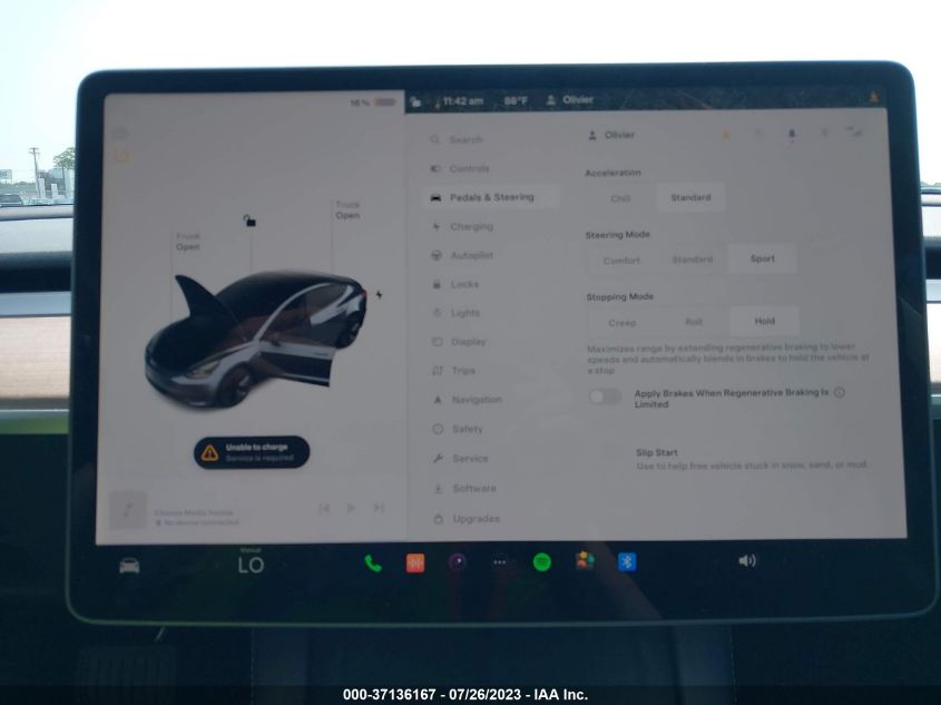 2023 TESLA MODEL 3 - 5YJ3E1EAXPF466410
