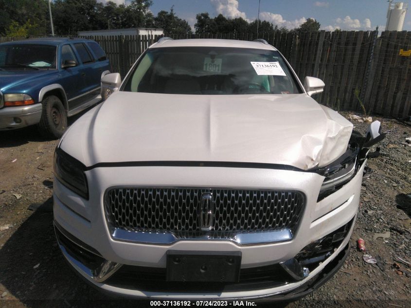 2019 LINCOLN NAUTILUS STANDARD - 2LMPJ6J95KBL13008