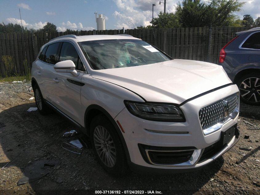 2019 LINCOLN NAUTILUS STANDARD - 2LMPJ6J95KBL13008