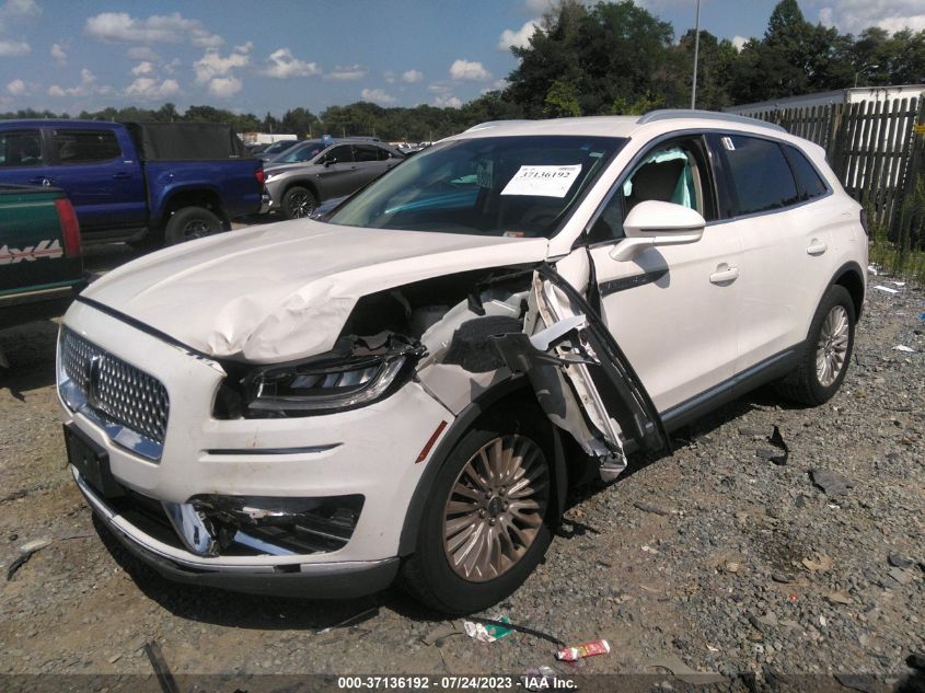 2019 LINCOLN NAUTILUS STANDARD - 2LMPJ6J95KBL13008