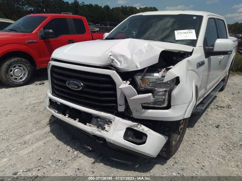 2017 FORD F-150 XL/XLT/LARIAT - 1FTEW1EF5HFA88902