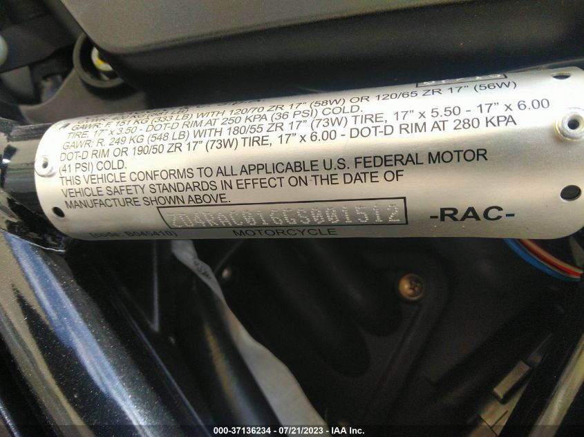 2016 APRILIA SHIVER 750 - ZD4RAC016GS001512