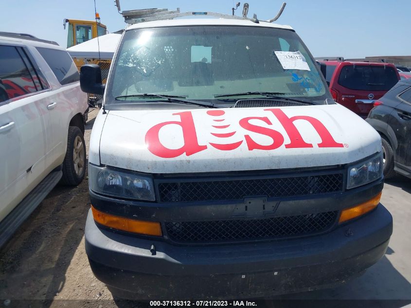 2019 CHEVROLET EXPRESS CARGO VAN - 1GCWGAFP6K1302454