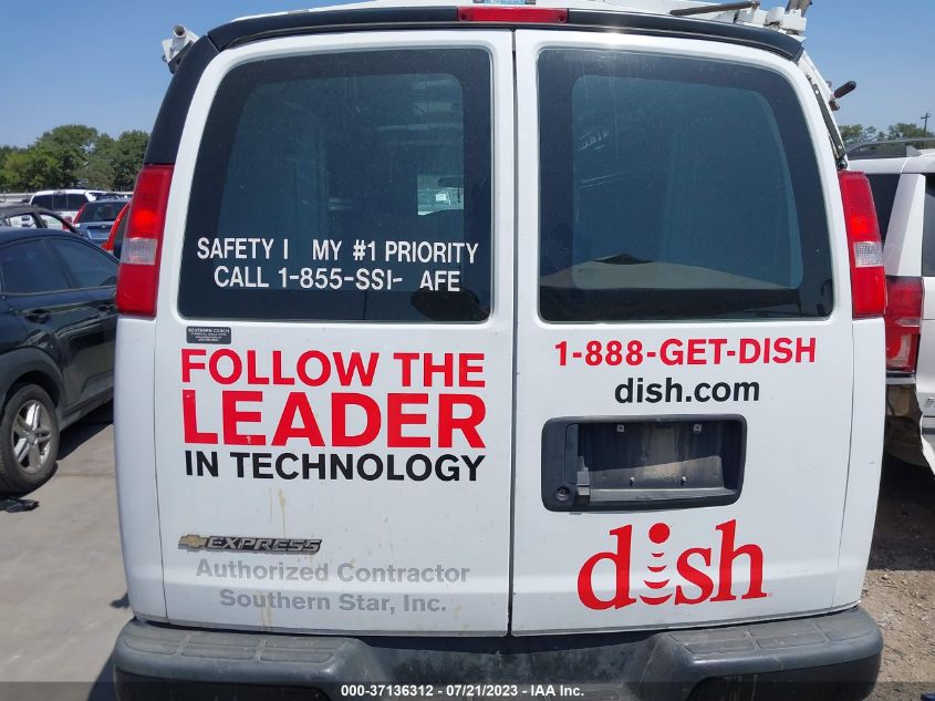 2019 CHEVROLET EXPRESS CARGO VAN - 1GCWGAFP6K1302454