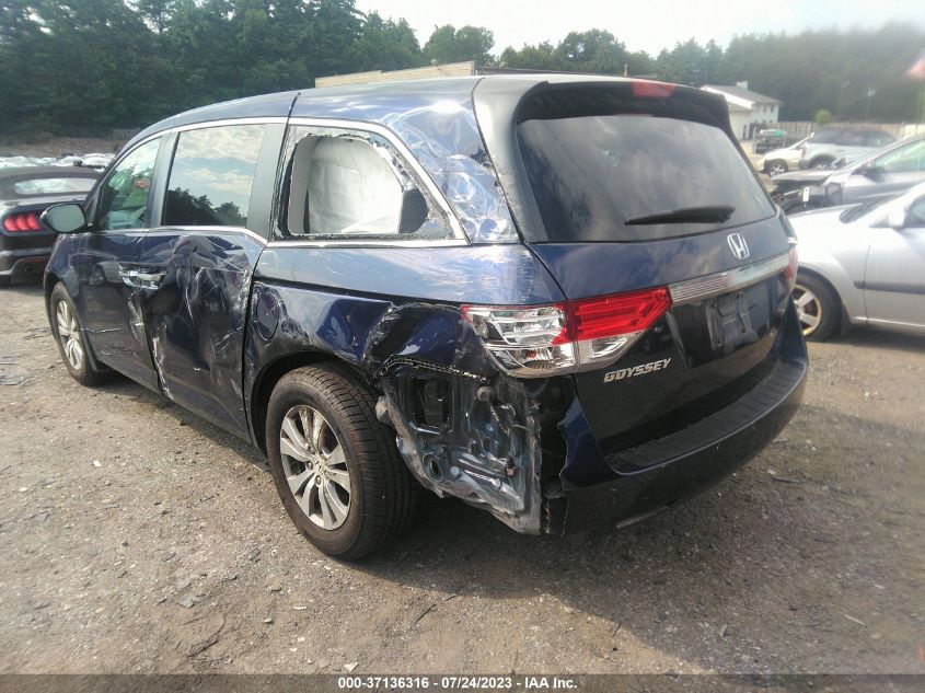2016 HONDA ODYSSEY EX - 5FNRL5H43GB508879
