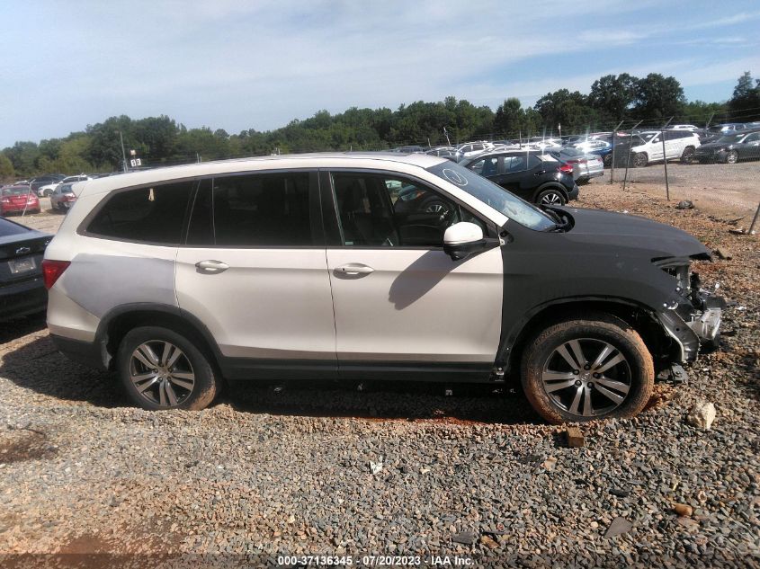 2017 HONDA PILOT EX-L - 5FNYF5H89HR020849