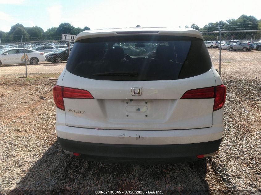 2017 HONDA PILOT EX-L - 5FNYF5H89HR020849