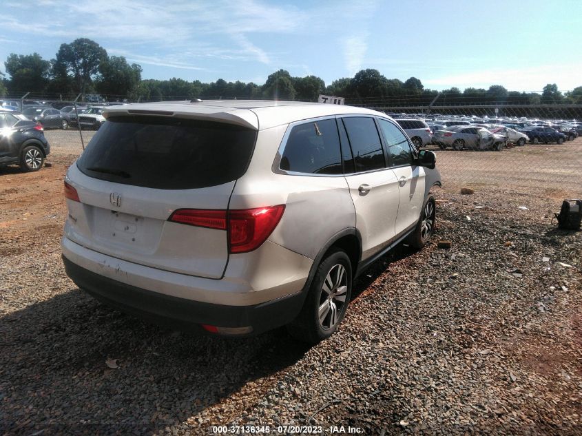 2017 HONDA PILOT EX-L - 5FNYF5H89HR020849