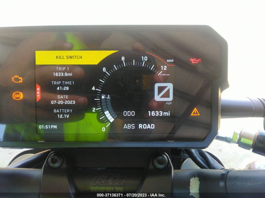2022 KTM 390 DUKE MD2JPJ406NC263898
