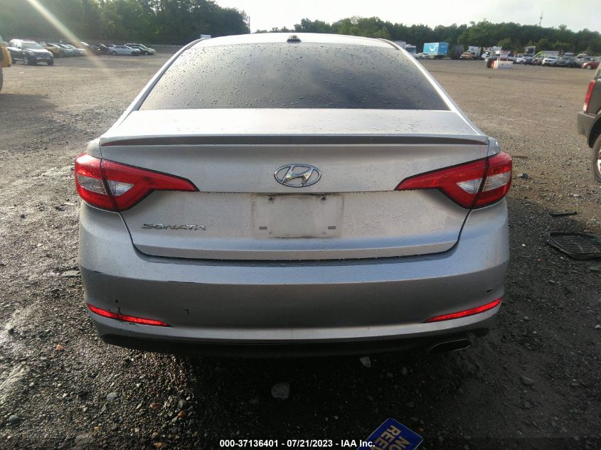 2017 HYUNDAI SONATA SE/2.4L - 5NPE24AFGHH530031