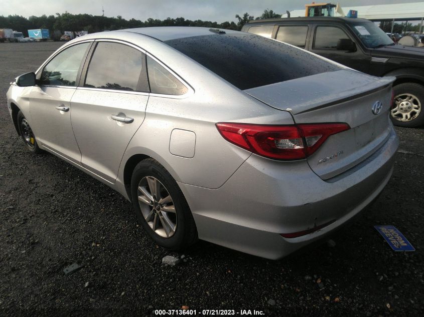 2017 HYUNDAI SONATA SE/2.4L - 5NPE24AFGHH530031