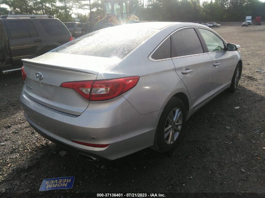 2017 HYUNDAI SONATA SE/2.4L - 5NPE24AFGHH530031